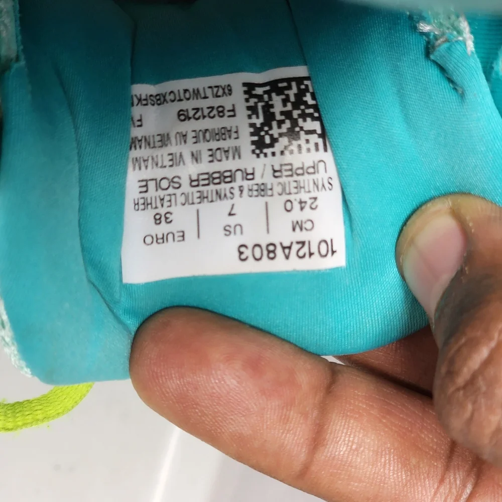 Asics Preowned GT 2000 8 Fresh Ice White Running Shoes Women Sz 7 1012A803 - Picture 12 of 12